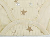 minikin 242130356-62 Набор из 3 ед. растущий "simple" (р.56-62) бежевый звёзды