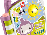 fisher-price jfc75 Музыкальная книга "Фиолетовая обезьянка"