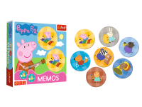 trefl 01893 oc de masă "peppa pig. memos"