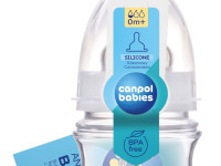 canpol 35/216 biberon cu sistem anti-colik easy start "newborn baby" 120ml (0+)