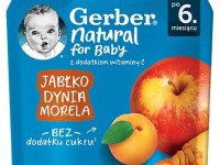gerber Пюре "Яблоко-тыква-абрикос" (6 м+) 80 гр.