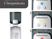 baby brezza incalzitor instant pentru biberoane white