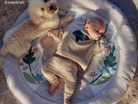 kinderkraft Развивающий коврик cozyplay бежевый