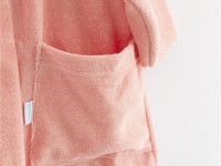 new baby 53748 Детский махровый халат "comfortally" (р. 104/110) розовый