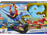 hot wheels hkx42 pista "vânătoarea t-rex"