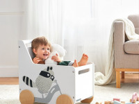 kinderkraft container pentru jucării "raccoon"