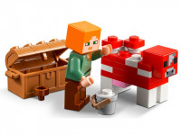 lego minecraft 21179 Конструктор "Грибной дом" (272 дет.)