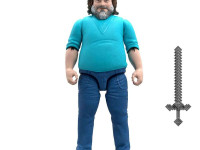 minecraft jfr65 figurină minecraft mare (30 cm) în sort.