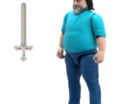 minecraft jfr65 figurină minecraft mare (30 cm) în sort.