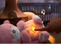 fisher-price jlj33 lampa de noapte "visele de basm ale unei vidre roz"