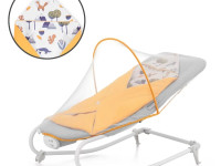 kinderkraft Шезлонг-качалка felio 2 (до 9 кг.) жёлтый