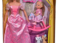 simba 5733223 set de joc "prințesa steffi și evi"