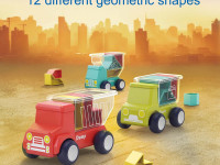 hola toys e7980 jucării puzzle "camioane"