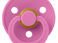  bibs suzeta rotunda din latex color m (6-18 luni) bubblegum