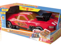 hot wheels hwcc15r Гоночный автомобиль-гараж 2 в 1 (красный)