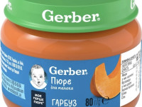 gerber piure de dovleac (5 luni +) 80 gr.