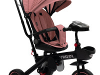 babymix 56312 triciclu peony eva roz