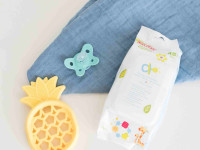 nuby антибактериальные салфетки (48 шт.) 
