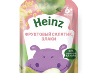 heinz Фруктовый салатик и злаки (6м+) 90 гр.