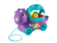 fisher-price hnr53 Игрушка-каталка "Веселий Трицератопс"