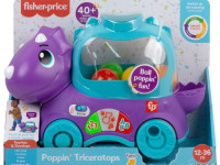 fisher-price hnr53 Игрушка-каталка "Веселий Трицератопс"