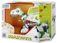 xtrem bots xt3803235 Интерактивный робот crazy pets "dino punk"