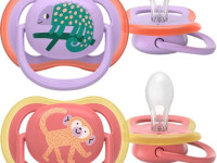 avent scf349/47 suzera din silicon ultra air (18 m+) 2 buc.