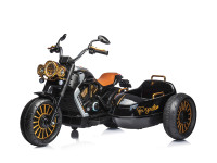 chipolino Мотоцикл на аккумуляторе  duo tron elmdt02302bk black