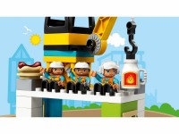 lego duplo 10933 constructor "macara turn la un șantier" (123 el.)