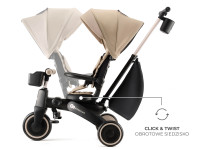 kinderkraft Трицикл складной jazz 2 бежевый