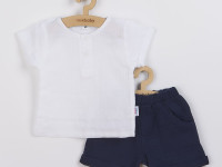 new baby 42282 costum 2 un (tricou+pantaloni scurți) summer nature  74cm (6-9luni)