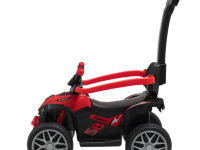 baby mix 56317 mașină cu mâner  "mega prime eva" rosu