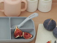 beaba 5068 set de masa din silicon (3 piese) roz