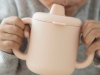 beaba 5068 set de masa din silicon (3 piese) roz