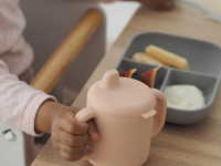 beaba 5068 set de masa din silicon (3 piese) roz