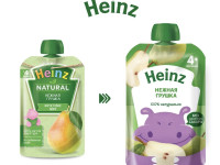 heinz Пюре Нежная груша (4 м+) 90 гр.