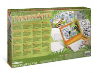 dinosart 15151 Набор для творчества "tracing light pad"