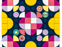 lego dots 41957 constructor "mega pachet cu petice adezive" (486 el.)