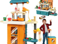 op 200844389 Игровой набор 3-в-1 "Кухня" в чемодане (49 предметов) 