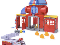 paw patrol 6073760 set de joacă „stația de pompieri a lui marshall. patrula cățelușilor”