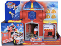 paw patrol 6073760 set de joacă „stația de pompieri a lui marshall. patrula cățelușilor”