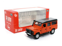 tayumo 36100010 Модель автомобиля land rover defender 110, 1:36, tangiers orange