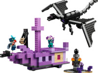 lego minecraft  21264 Конструктор "Эндер Дракон и Корабль Края" (657 дет.)