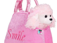 playto 26717 Плюшевый щенок в сумке (розовый)