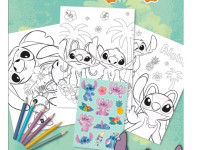 kids licensing st00105 carte de colorat cu abtibilduri  "stitch"
