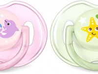 avent scf169/36 suzeta din silicon classic (0-6 m.) 2 buc.