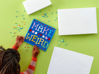 lego dots 41950 constructor "set mare de plăci: litere" (722 el.)