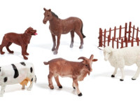molto 23252 set de figurine "fauna farm animals" (5 buc.)