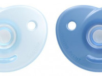 avent scf099/21 suzeta din silicon "soothie" (0-6 m.) 2 buc. 