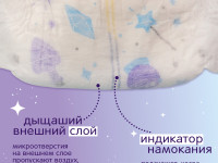 joonies magic nights scutece-chilotei m (6-11 kg.) 24 buc.
